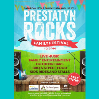 Prestatyn Rocks at Lower High Street Car Park Prestatyn LL19 9LG