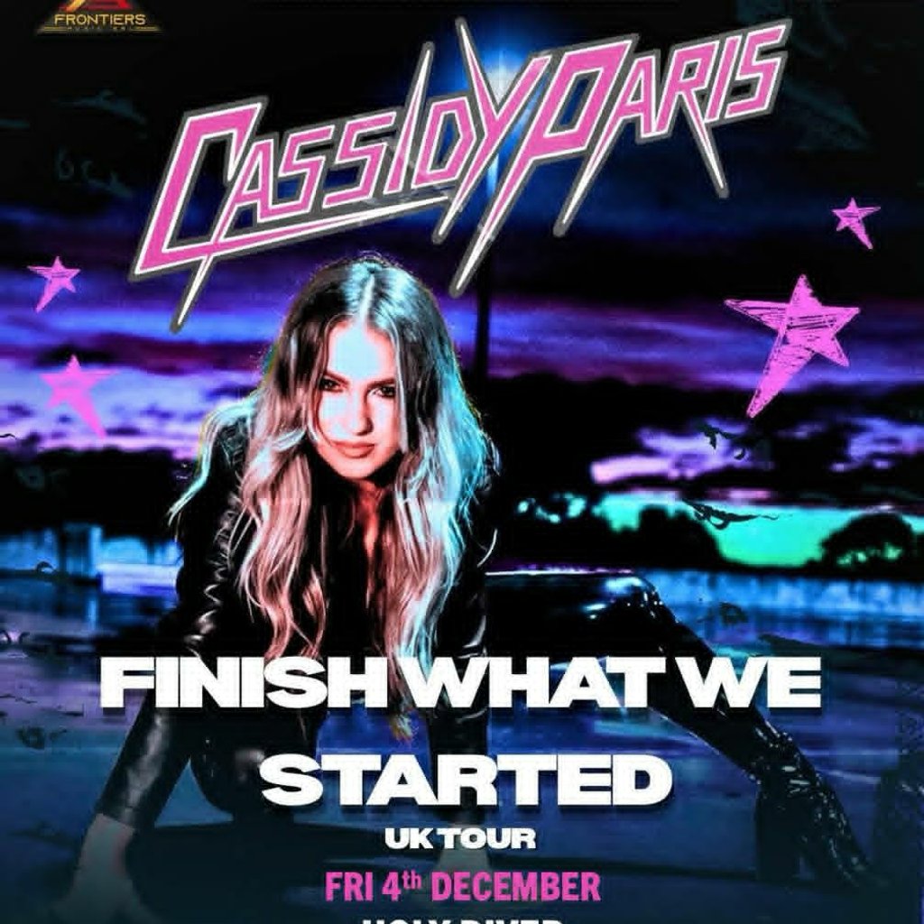 Cassidy Paris — gig artwork