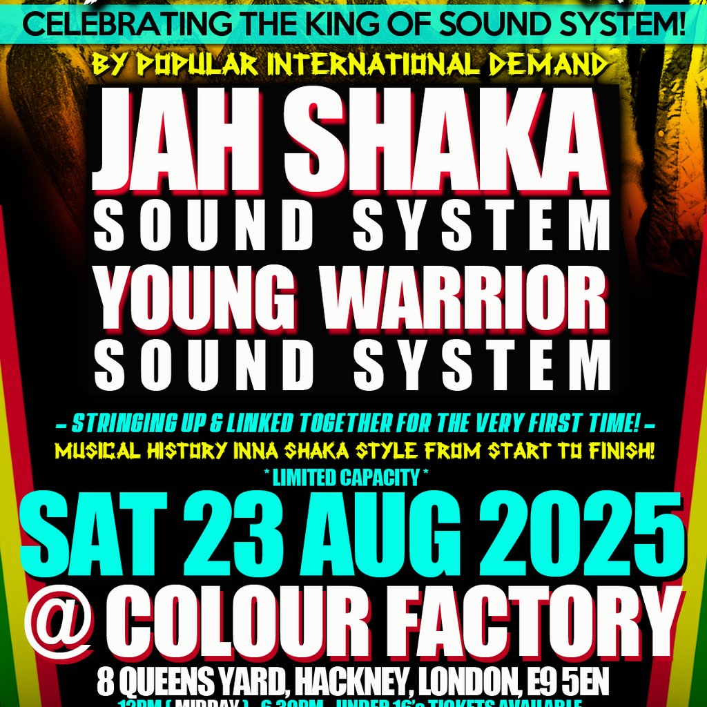 Hackney Dub Carnival x Dance For Shaka 2025