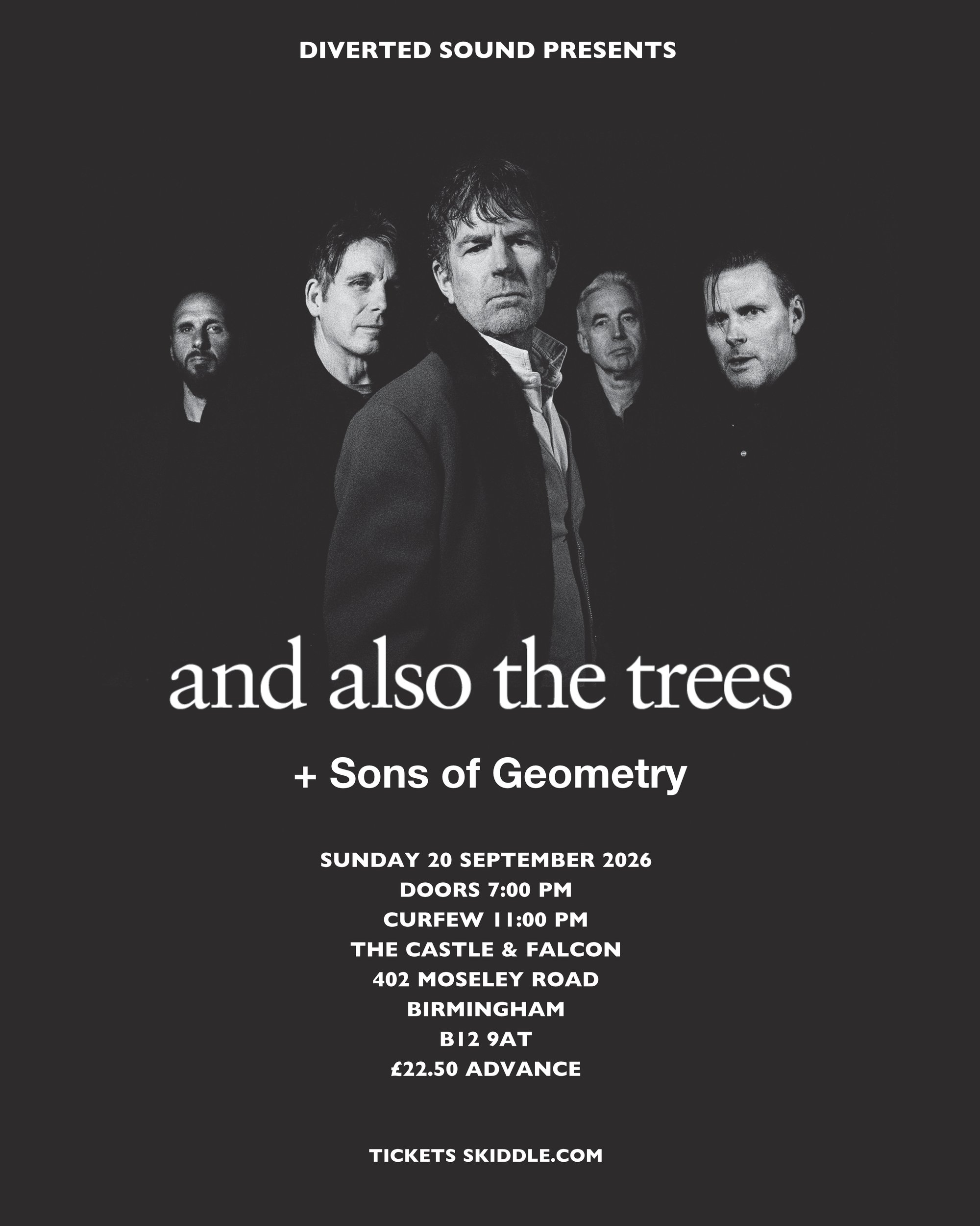 Tickets: And Also The Trees + Sons of Geometry | The Castle And