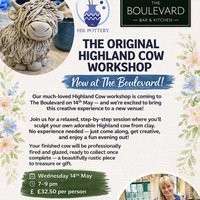 Highland cow event at The Boulevard By Vue