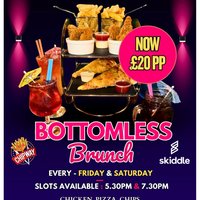 Deposit for Bottomless Brunch Friday 29th to Saturday 30th May at Mavericks Huddersfield 