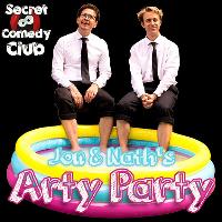 Secret Comedy Club presents Jon & Nath's Arty Party Launch Night at Artista Cafe And Gallery