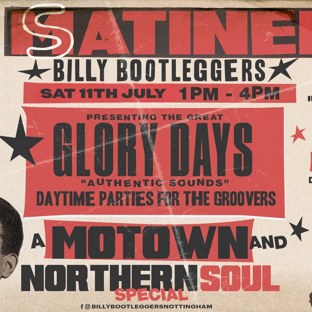 GLORY DAYS - A Motown & Northern Soul Special