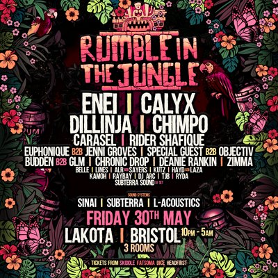 Rumble in the jungle - 30th May