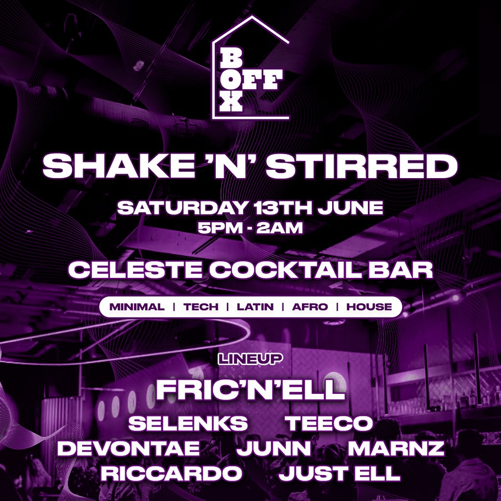 Off Box Sunar: Shake 'N' Stirred