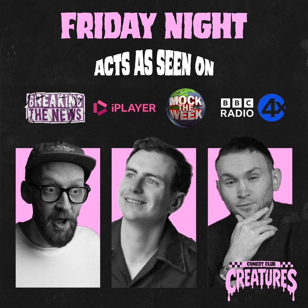 Friday Night Showcase|| Creatures Comedy Club