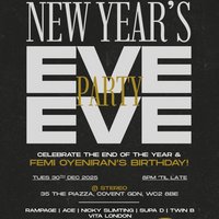 ERNB, CTC and Fan Studios Present: The New Years Eve Eve Party at Stereo Covent Garden