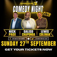 Top Comedy at The Rhodehouse at The Rhodehouse