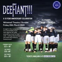 DEEFIANT - A 10 Year Anniversary Celebration at The Whitehall Theatre