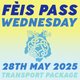Fèis Pass. Wednesday 28th May. To Port Askaig for 12.00  Noon Event Title Pic