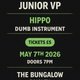 Junior VP / Hippo / Dumb Instrument Event Title Pic