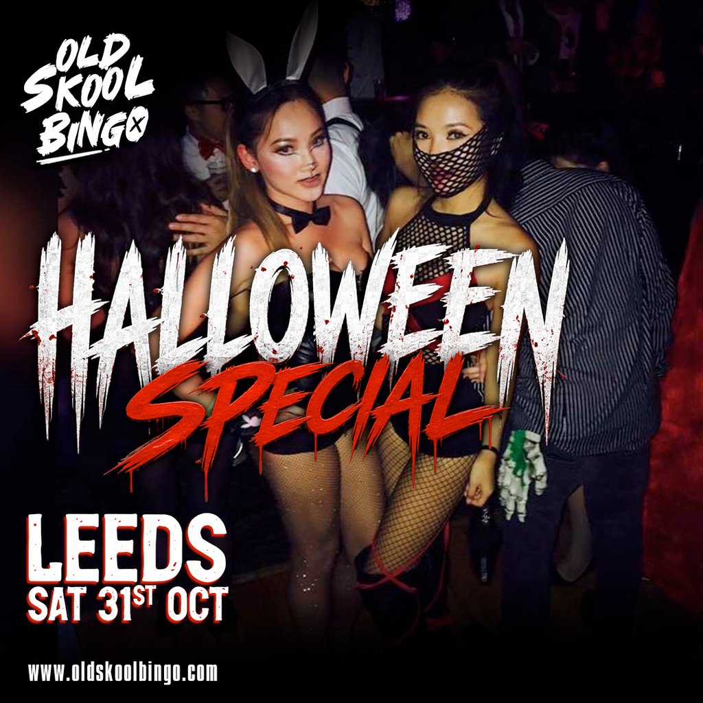 Old Skool Bingo Sat 31st October Leeds at The Warehouse, Leeds