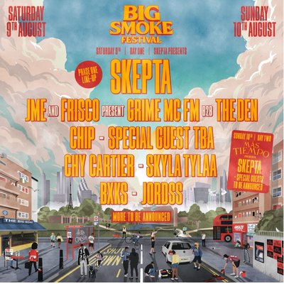 Skepta presents Big Smoke Festival