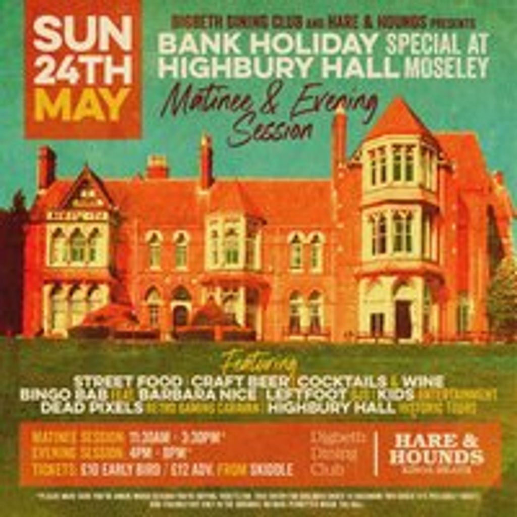 DDC & Hare & Hounds Present: Highbury Hall (Evening Session)