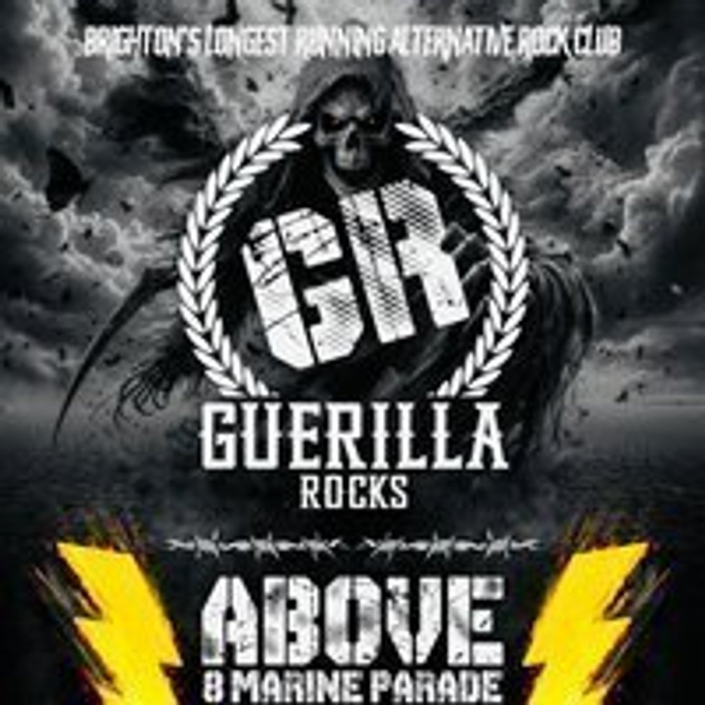 Guerilla Rocks - alternative rock night 20 year anniversary! Image