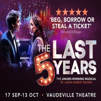 The Last Five Years at Vaudeville Theatre
