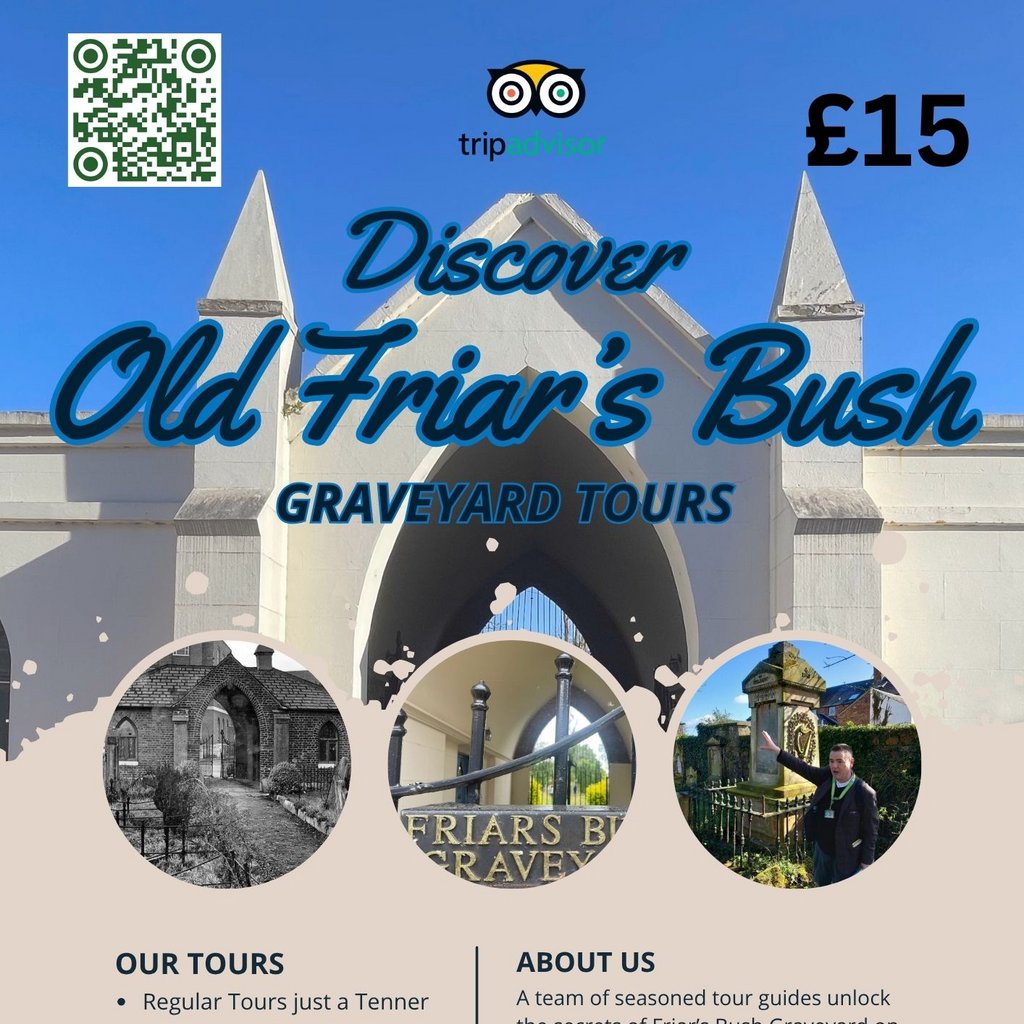 Friars Bush Graveyard Winter 25\/26 Saturdays 11am Cemetery Tour