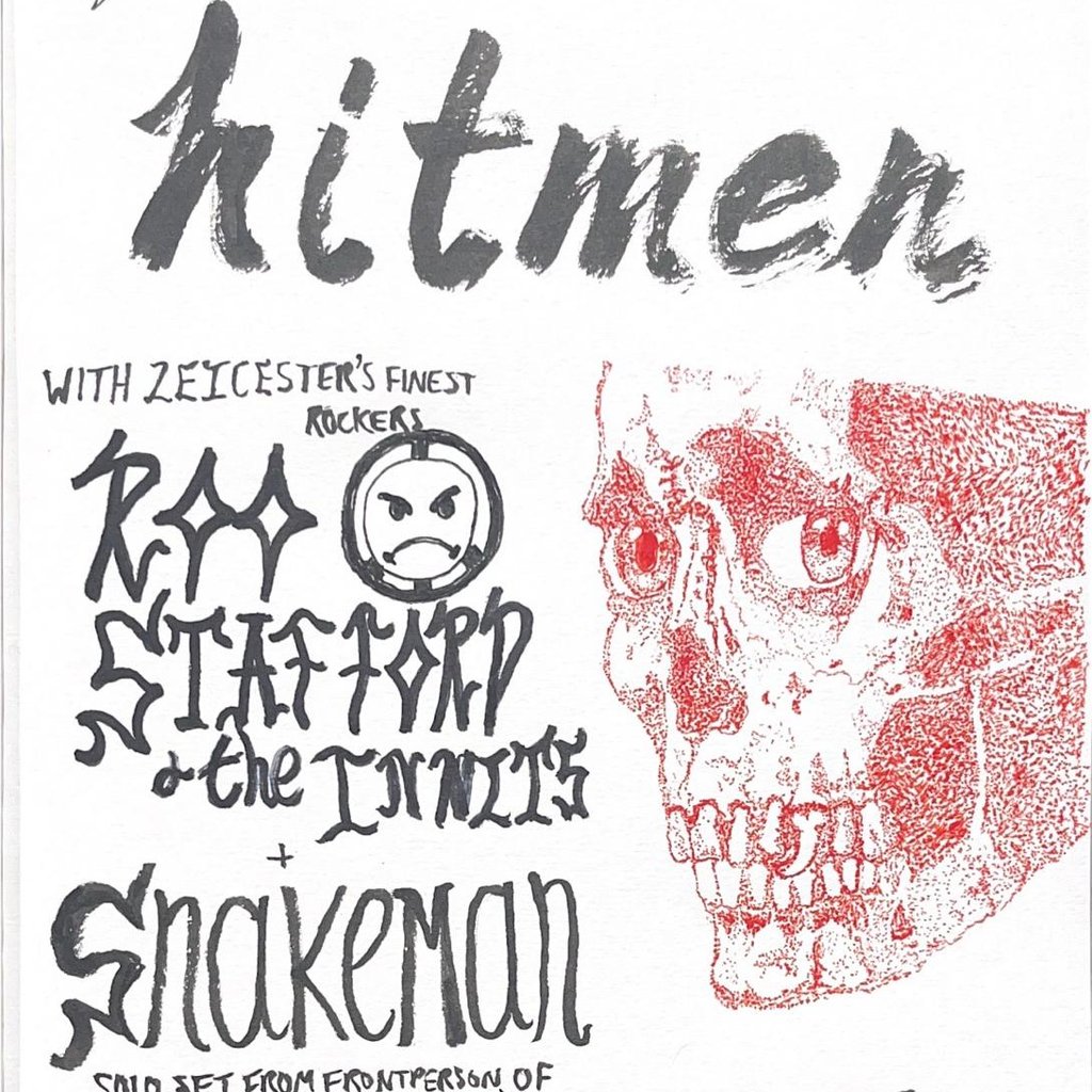 DC presents: Hitmen / Roo Stafford + The Innits / Snakeman at Delicious Clam, Sheffield