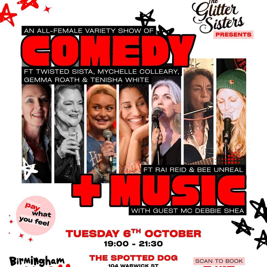 Birmingham Comedy Festival: Glitter Sisters at The Spotted Dog, Birmingham