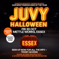 JUVY Under 18s - Halloween Tour - Fri 30 October - ESSEX — Nightlife & Clubbing in Chelmsford