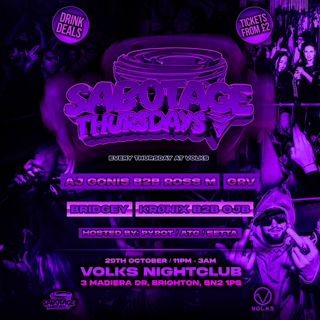 Sabotage Thursdays