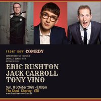 Comedy Night @ The Shed Chorley, Sunday 11th  October 2026 at The Shed Chorley