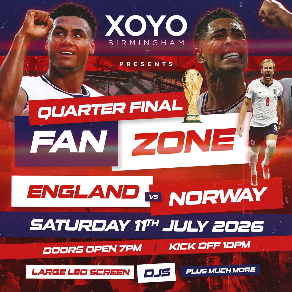 England Fan Zone - Quarter Finals - England vs Norway - XOYO