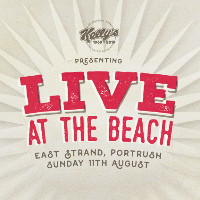 Live at the beach at East Strand Beach