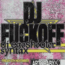Queers For Beers x FORGE = DJ Fuckoff, dj egoshooter, SYNTAX