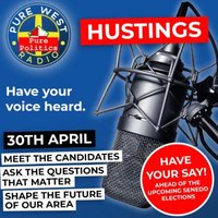 Pure West Presents: Election Hustings at The Queen's Hall Narberth