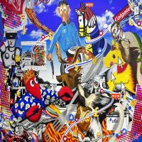 Philip Colbert 'Hunt Paintings', presented by Unit London at Saatchi Gallery