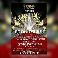 Be Our Guest at Stirlings Bar And Lounge