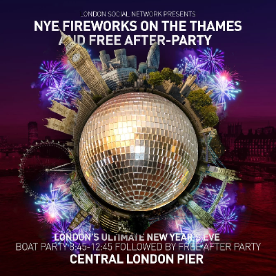 Fireworks on The Thames Boat Party and a stunning after-party