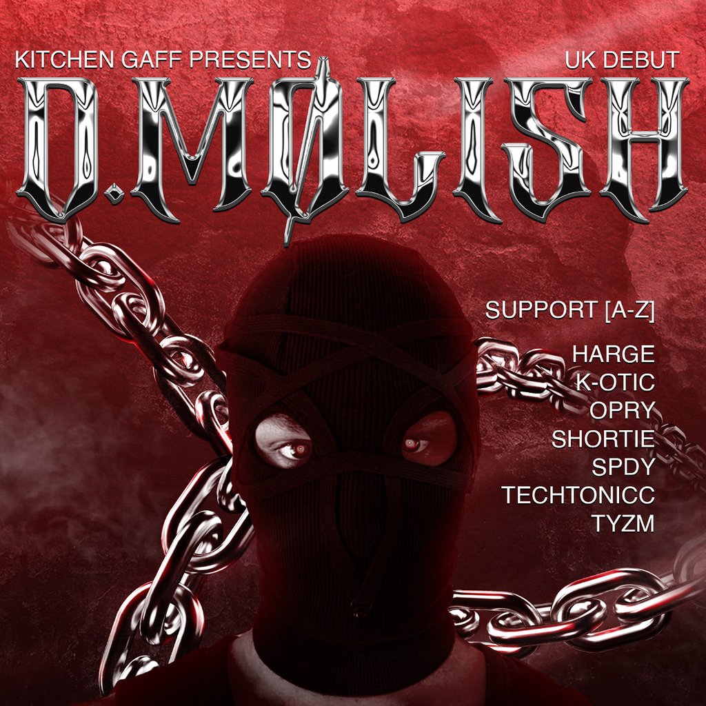 Kitchen Gaff Presents: D.MØLISH