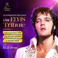 Elvis Night Tribute at 3 Rooms Indian Restaurant