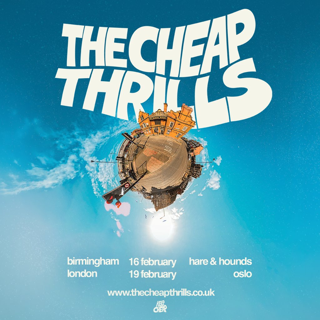 The Cheap Thrills — gig artwork