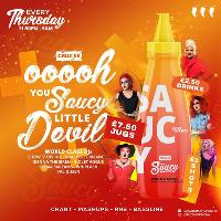 SAUCY Every Thursday at Cruz 101