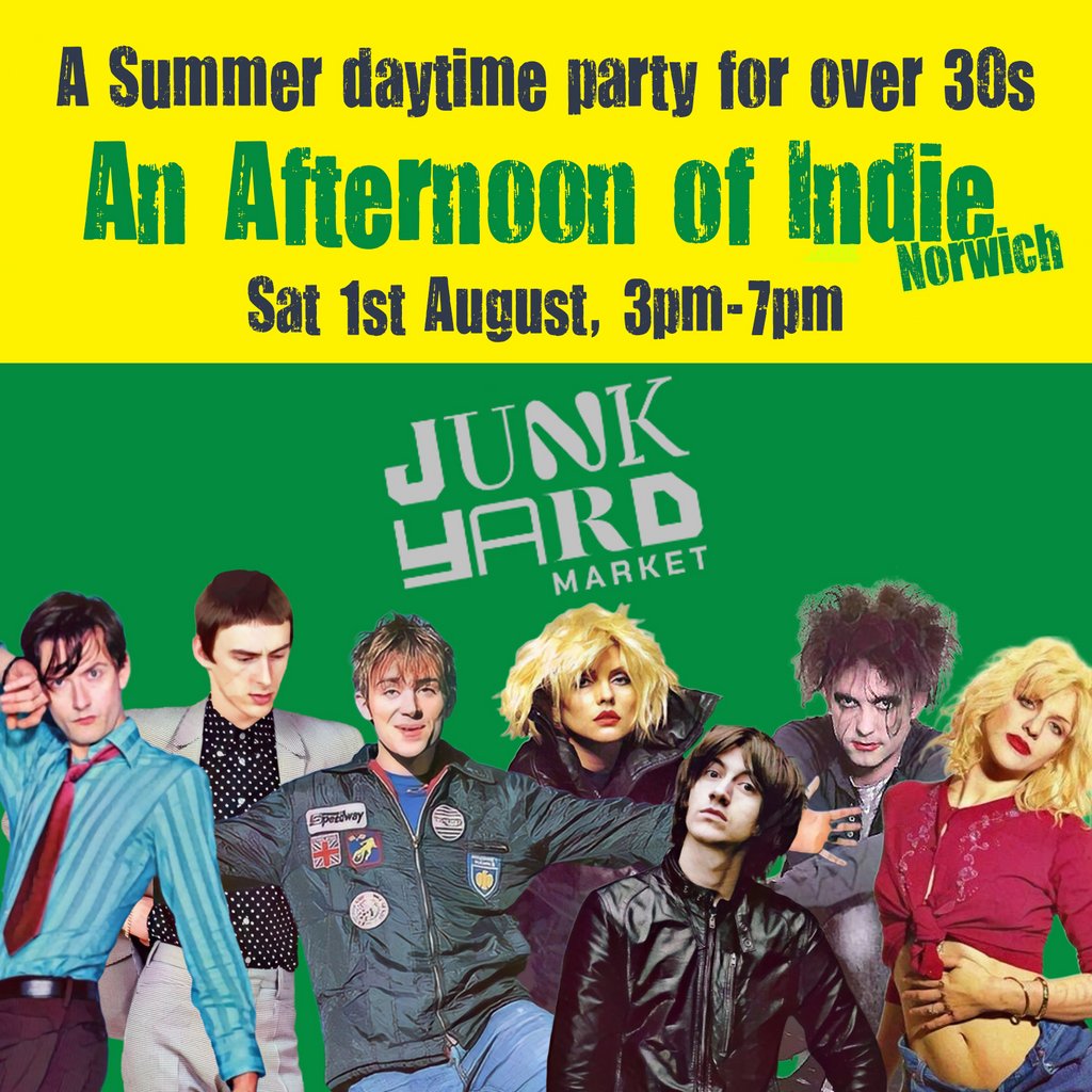 An Afternoon of Indie: NORWICH – Over 30s Summer Party
