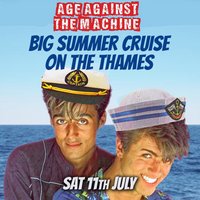 Age Against The Machine's Over 30s Boat Party on the Thames