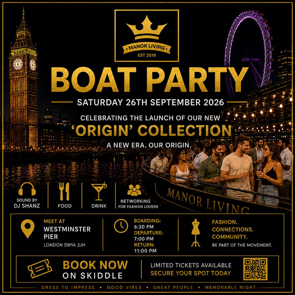 Manor Living: Fashion Launch Boat Party