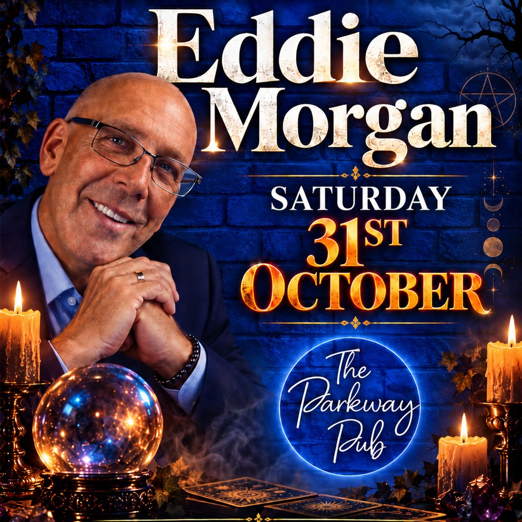 Halloween Special - An Evening of Clairvoyance with Eddie Morgan at The Parkway Sports Bar, Lounge And Function Suite, Middlesbrough