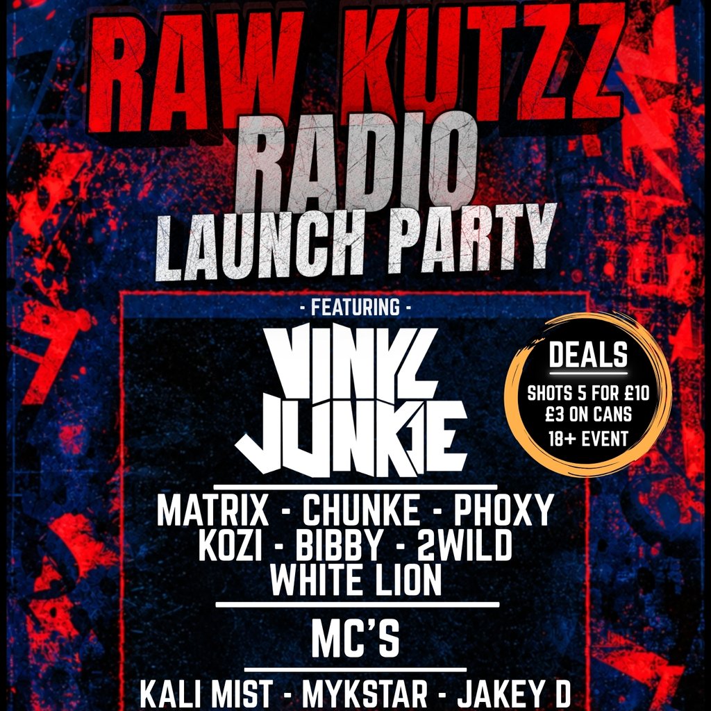 RAW KUTZZ RADIO Launch Party