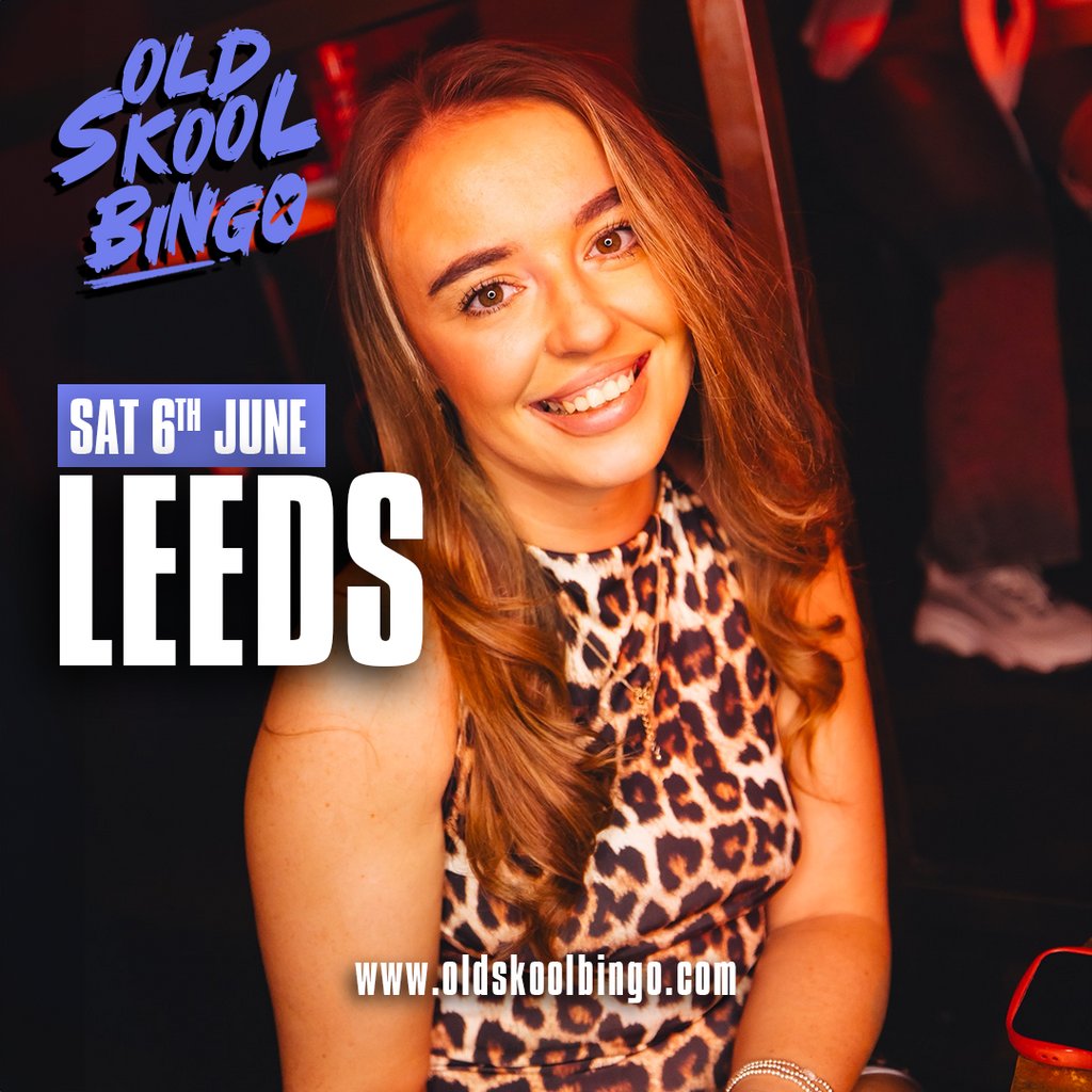 Old Skool Bingo Sat 20th June Leeds