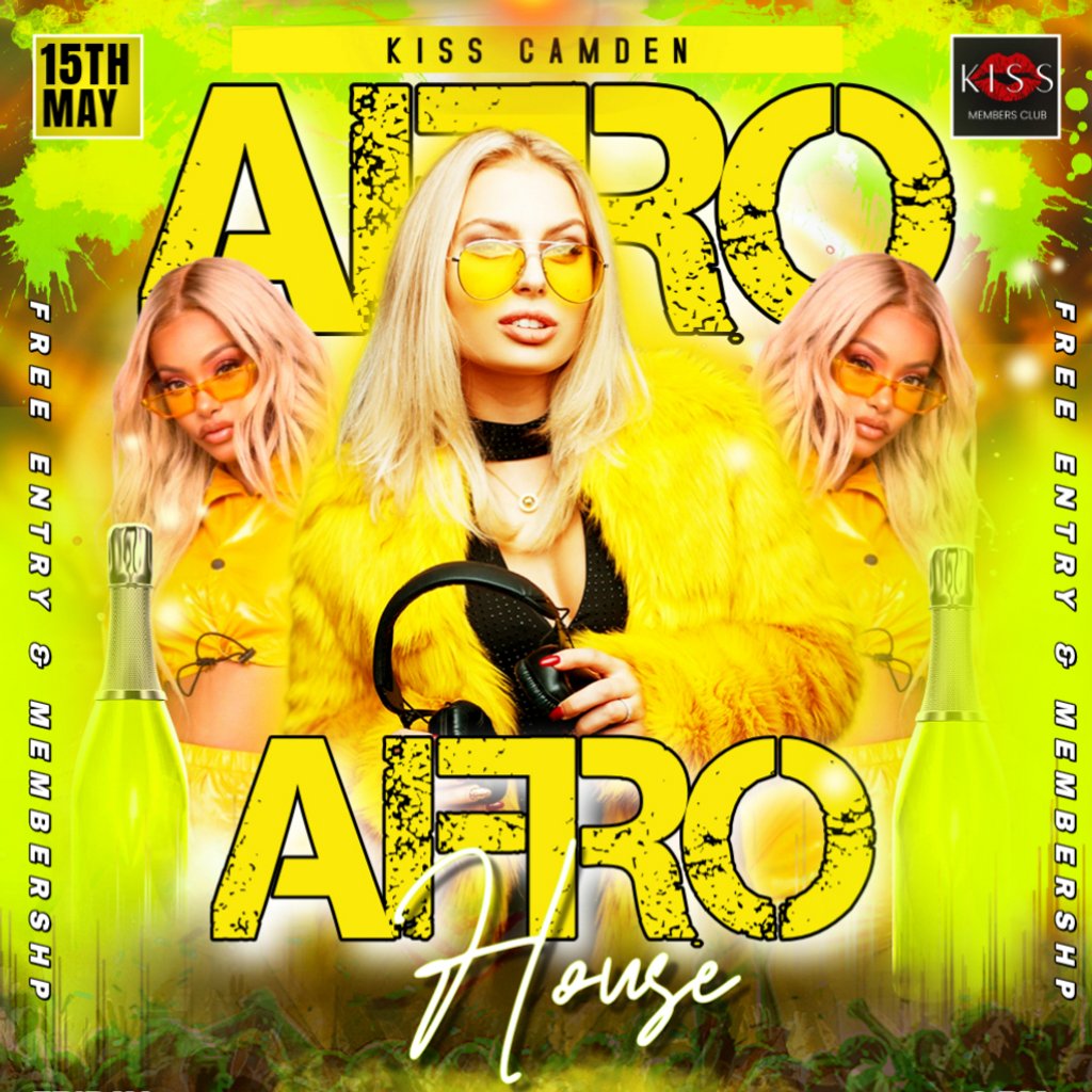 Afro House Fridays at KISS Camden