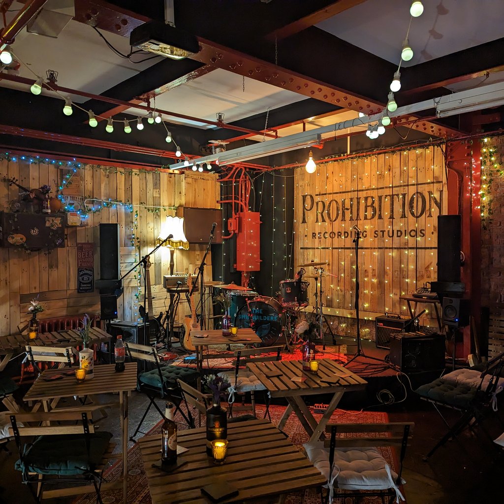 Venue Club Shipwrecked Q&A Gintis (& Matt Barton) Prohibition