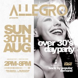 Allegro Over 30's Day Party