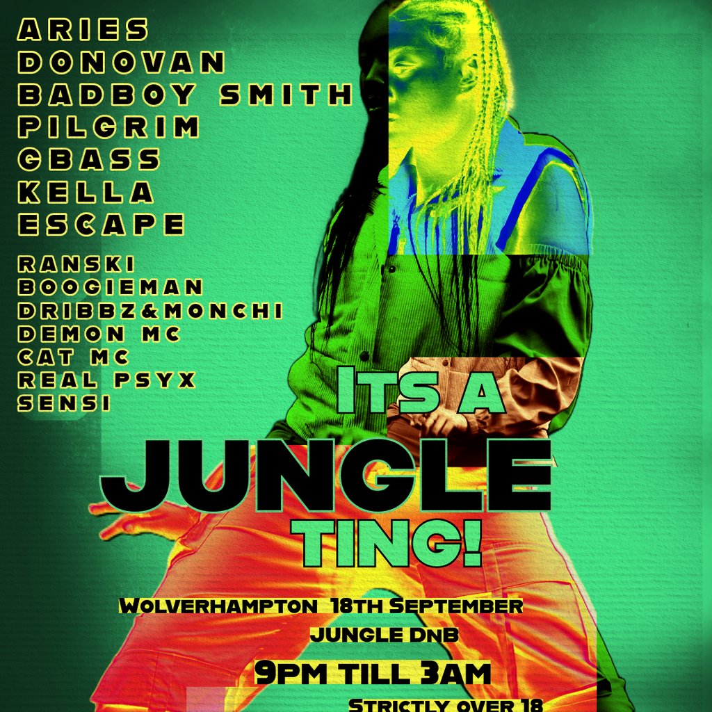 Vibez Nation Its A Jungle Ting! at Twelve Wolverhampton, Wolverhampton