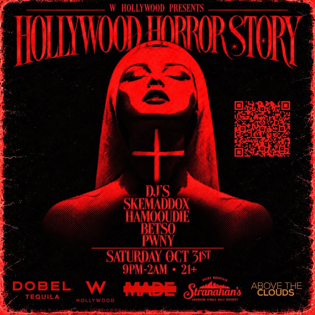 LA Halloween Party | W Hollywood Horror Story