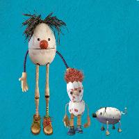 Eggs on Legs at Luton Library Theatre